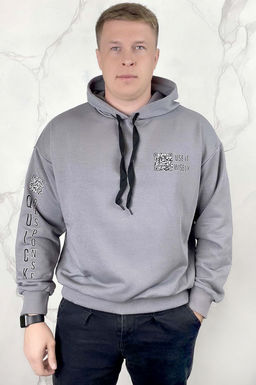 Арт. 6578 Толстовка мужская 46-54 (5 шт) Цвет:зеленый кофе - Идеал фото 14