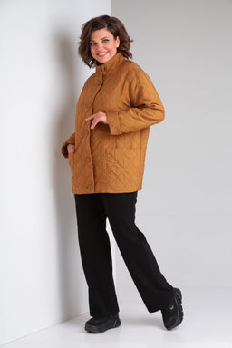 Куртка Diamant 1898-Р горчица фото 3