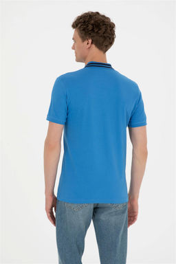 Мужская футболка Saks Basic с воротником-поло Неожиданная скидка в корзине - U.s. polo assn фото 5