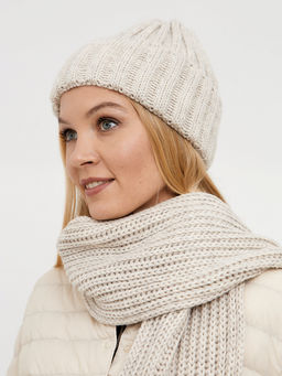 снуд с добавлением шерсти