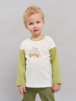 Лонгслив Тигренок с принтом 0+ - Bungly фото 2