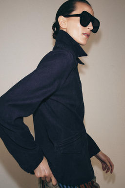 CHAQUETA DENIM ZW COLLECTION / Azul - Zara фото 9