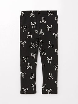 Beli Lastikli Bask?l? K?z Bebek Tayt