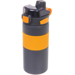 Термос 600мл "Фитнесс", цвет темно-серый