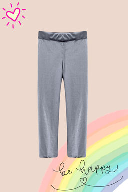 Antrasit K?z Cocuk Duz Orme Tayt TKDAW25TA00000 - Trendyolmilla фото 3