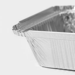 Цена за 100 шт. Форма из фольги для выпечки и запекания Доляна, 960 мл, 21.815.54 см  фото 3