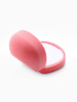 Футляр под кулон, серьги, кольца Кнопка, бархатный, 5.3?5?3.3 см, розовый