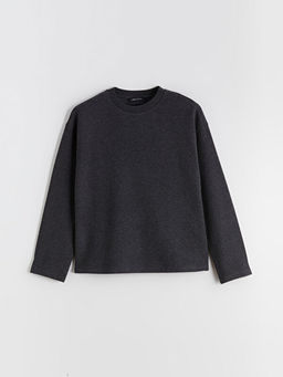 Bisiklet Yaka Kad?n Sweatshirt