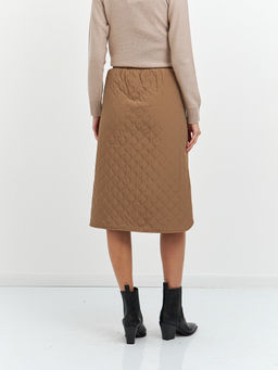 юбка стеганая с разрезами по бокам - Glenfield фото 5