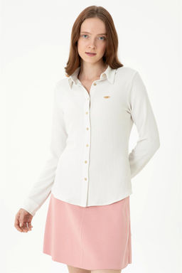 U. S. Polo Assn Женская трикотажная рубашка с камнями