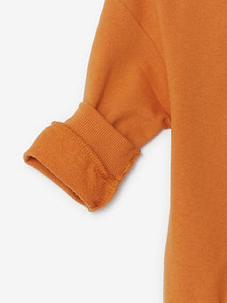 Bisiklet Yaka Uzun Kollu Bask?l? Erkek Bebek Sweatshirt - Waikiki фото 3