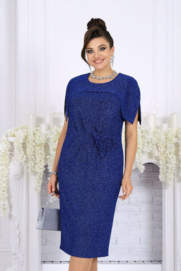 Платье Ninele 7524 василек  фото 3