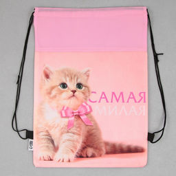 Сумка для обуви Самая милая, нетканное полотно, размер 41х31 см - Artfox study фото 2