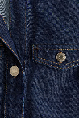 Vestido denim con botonadura frontal - H&m фото 6