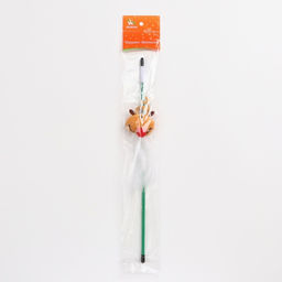 Дразнилка-удочка для кошек с бубенчиком Олень, 40 см - Пижон фото 4