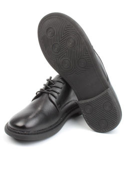 03-DCO127-1 BLACK Полуботинки женские (натуральная кожа)