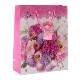 Цена за 12 шт. Пакет подарочный 26x32x10 / 17013-M /уп 12/720/ микс - ГалеонТрейд фото 2