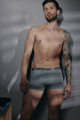 DIWARI PREMIUM MSH 758 (в коробке) grey melange - Conte elegant фото 2