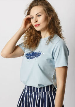 Спортивная футболка из высококачественного хлопка с лайкрой - Relay фото 2