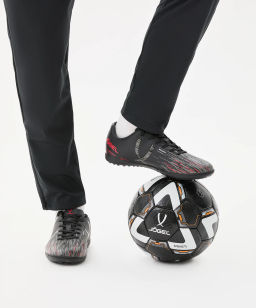 БЕЗ УПАКОВКИ Бутсы многошиповые JOGEL Rapido TF Black/grey