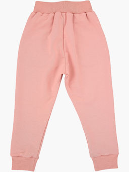 Брюки для девочки на резинке из кашкорсе UD 7517 мокко - Mini maxi фото 18