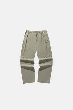 Брюки текстильные Серо-зеленый ANTA ICONIC Woven Track Pants