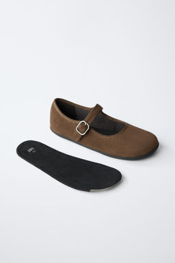 BAILARINA BAREFOOT PIEL / Marr?n - Zara фото 5