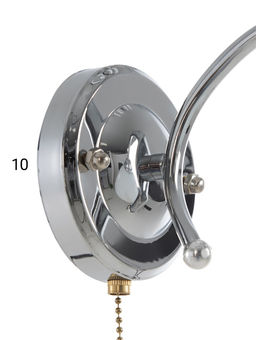 Бра «Пион» 1×60 Вт, E27, 14×14×25 см