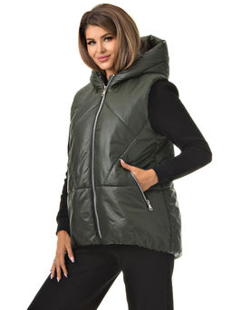 ЖИЛЕТКА М-531 ТЕМНЫЙ ХАКИ - А+б коллекция фото 6