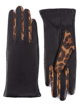 Перчатки женские ш+каш. IS00146 black/ocean - Eleganzza фото 7