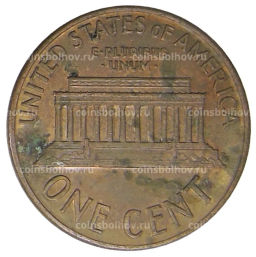 1 цент 1989 года США