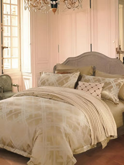 Постельное белье сатин жаккард в подарочной упаковке - Кредо 2 сп. (нав.70х70)