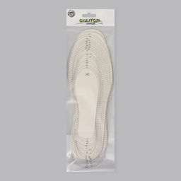 Цена за 2 шт. Стельки для обуви, утеплённые, универсальные, р-р RU до 43 (р-р Пр-ля до 45), 27.5 см, пара, белые