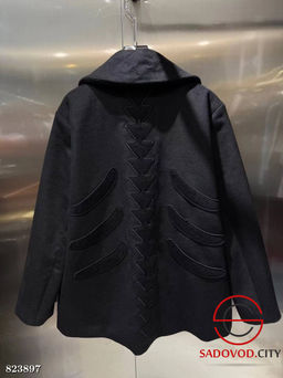 Женское полупальто однотонное