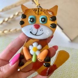 Сувенир Тигренок с ромашкой - Стрекоза фото 6