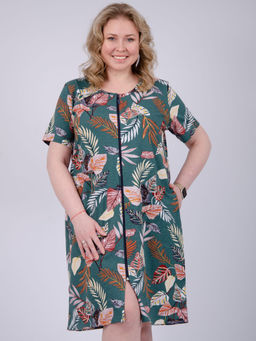 Халат "Рената" тропики, трикотаж