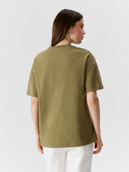 CONCEPT CLUB / Футболка жен. Pathos 2 хаки  фото 2