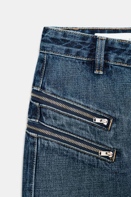 FALDA DENIM TRF CREMALLERAS / ?ndigo - Zara фото 6