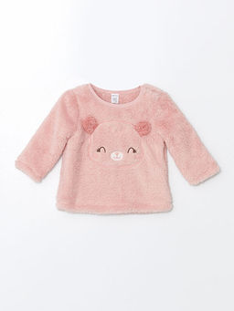 Uzun Kollu Nak??l? Pel?? K?z Bebek Pijama Tak?m? - Waikiki фото 2