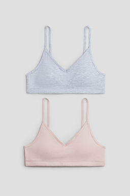 Pack de 2 crop tops con relleno - H&m фото 2