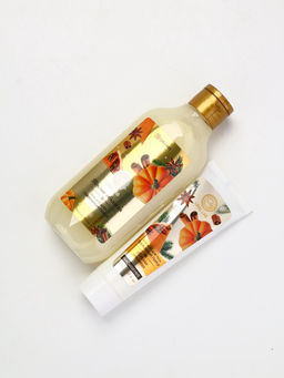 Подарочный набор новогодний Тёплые объятия, гель для душа 300 мл и лосьон для тела 85 мл, URAL LAB