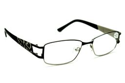 Готовые очки f- FM 046 black/silver +3,5