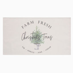 Полотенце Этель Christmas tree 40х73 см, 100% хл, саржа 190 гр/м2  фото 2