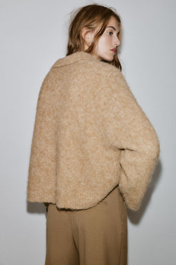 BRUSHED EFFECT KNIT JUMPER - Zara фото 4