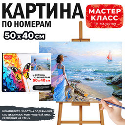 Картина по номерам MKR5040-69 "Алые паруса" 40х50 см.