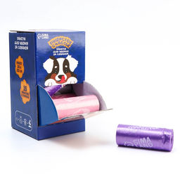Цена за 15 шт. Пакеты для уборки за собаками в шоубоксе «Пушистое счастье» (15 рулонов по 15 пакетов, 22 х 30 см)