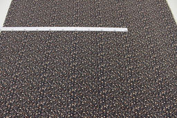 Штапель Чарующий вьюнок цв.т.коричневый с лиловым оттенком, ш.1.45м, вискоза-100%, 100гр/м.кв - Купава фото 6