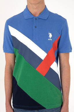 Erkek Regular Fit Polo Yaka _ndigo Ti__rt Sepette S_rpriz _ndirim - U.s. polo assn фото 6