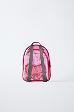 HEART VINYL MINI BACKPACK - Zara фото 5