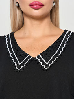 Платье 0218-2 чёрный кварц - Dora фото 120